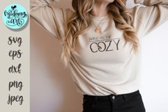 Bring on the cozy svg, winter svg Product Image 1