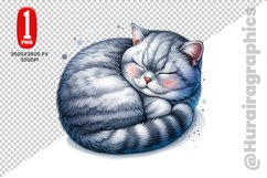 British Shorthair Clipart - PNG File Product Image 1