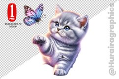 British Shorthair Clipart - PNG File Product Image 1