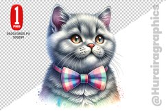 British Shorthair Clipart - PNG File Product Image 1