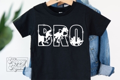 Brother Saurus SVG - Dinosaur Birthday Clipart Bro Dino PNG Product Image 3