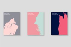 Bright abstract grunge splatter brochure or cover vector Product Image 1
