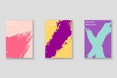 Bright abstract grunge splatter brochure or cover vector Product Image 1