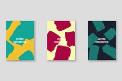 Bright abstract grunge splatter brochure or cover vector Product Image 1