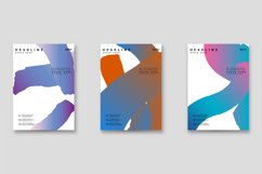 Bright abstract grunge splatter brochure or cover vector Product Image 1
