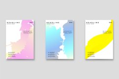 Bright abstract grunge splatter brochure or cover vector Product Image 1
