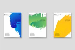 Bright abstract grunge splatter brochure or cover vector Product Image 1