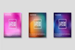 Cover Design Abstract Colorful GradientsSet of abstract colo Product Image 1