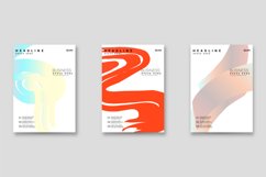 Bright abstract grunge splatter brochure or cover vector Product Image 1