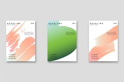 Bright abstract grunge splatter brochure or cover vector Product Image 1
