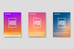 Cover Design Abstract Colorful GradientsSet of abstract colo Product Image 1