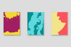 Bright abstract grunge splatter brochure or cover vector Product Image 1