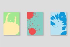 Bright abstract grunge splatter brochure or cover vector Product Image 1