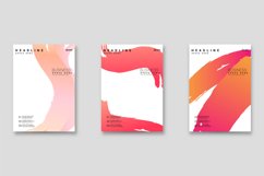 Bright abstract grunge splatter brochure or cover vector Product Image 1