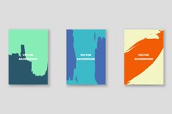 Bright abstract grunge splatter brochure or cover vector Product Image 1