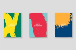 Bright abstract grunge splatter brochure or cover vector Product Image 1