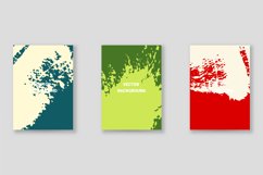 Bright abstract grunge splatter brochure or cover vector Product Image 1