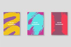 Bright abstract grunge splatter brochure or cover vector Product Image 1