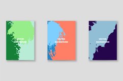 Bright abstract grunge splatter brochure or cover vector Product Image 1