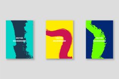 Bright abstract grunge splatter brochure or cover vector Product Image 1