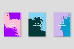 Bright abstract grunge splatter brochure or cover vector Product Image 1