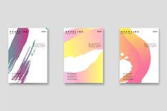 Bright abstract grunge splatter brochure or cover vector Product Image 1