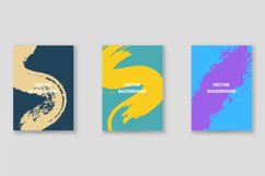 Bright abstract grunge splatter brochure or cover vector Product Image 1