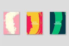 Bright abstract grunge splatter brochure or cover vector Product Image 1