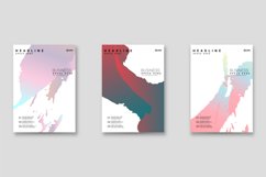 Bright abstract grunge splatter brochure or cover vector Product Image 1