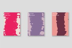 Bright abstract grunge splatter brochure or cover vector Product Image 1