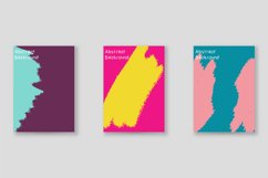 Bright abstract grunge splatter brochure or cover vector Product Image 1