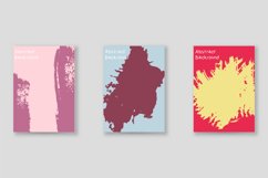 Bright abstract grunge splatter brochure or cover vector Product Image 1