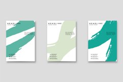 Bright abstract grunge splatter brochure or cover vector Product Image 1