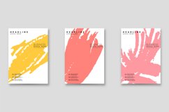 Bright abstract grunge splatter brochure or cover vector Product Image 1