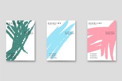 Bright abstract grunge splatter brochure or cover vector Product Image 1