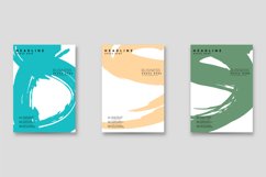 Bright abstract grunge splatter brochure or cover vector Product Image 1