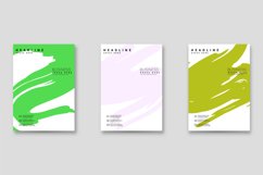 Bright abstract grunge splatter brochure or cover vector Product Image 1