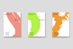 Bright abstract grunge splatter brochure or cover vector Product Image 1