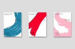 Bright abstract grunge splatter brochure or cover vector Product Image 1