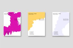 Bright abstract grunge splatter brochure or cover vector Product Image 1