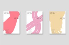 Bright abstract grunge splatter brochure or cover vector Product Image 1