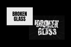 Broken Glass Text Effect Product Image 3
