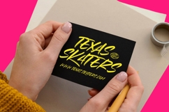 Broken Khemory - Display Brush Font Product Image 4