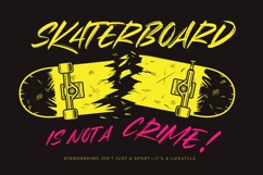 Broken Khemory - Display Brush Font Product Image 9