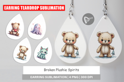 Earring Broken Plushie Spirits Product Image 1