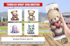 Tumbler Broken Plushie Spirits Product Image 1