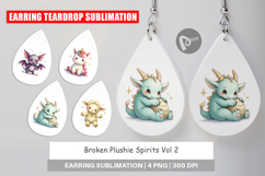 Earring Broken Plushie Spirits Product Image 1