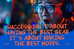 Broken Systems Display Brush Font Product Image 4