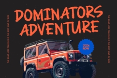 Broken Systems Display Brush Font Product Image 8