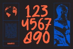 Broken Systems Display Brush Font Product Image 9